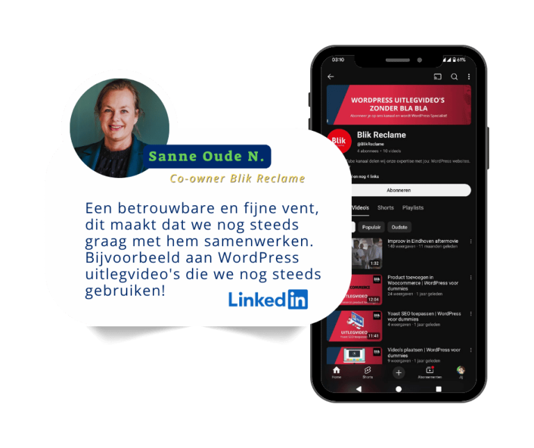 Kopie van Gray and White Minimalist Client Testimonial Facebook Post